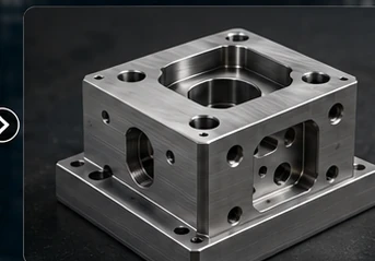 Finished precision-machined metal component